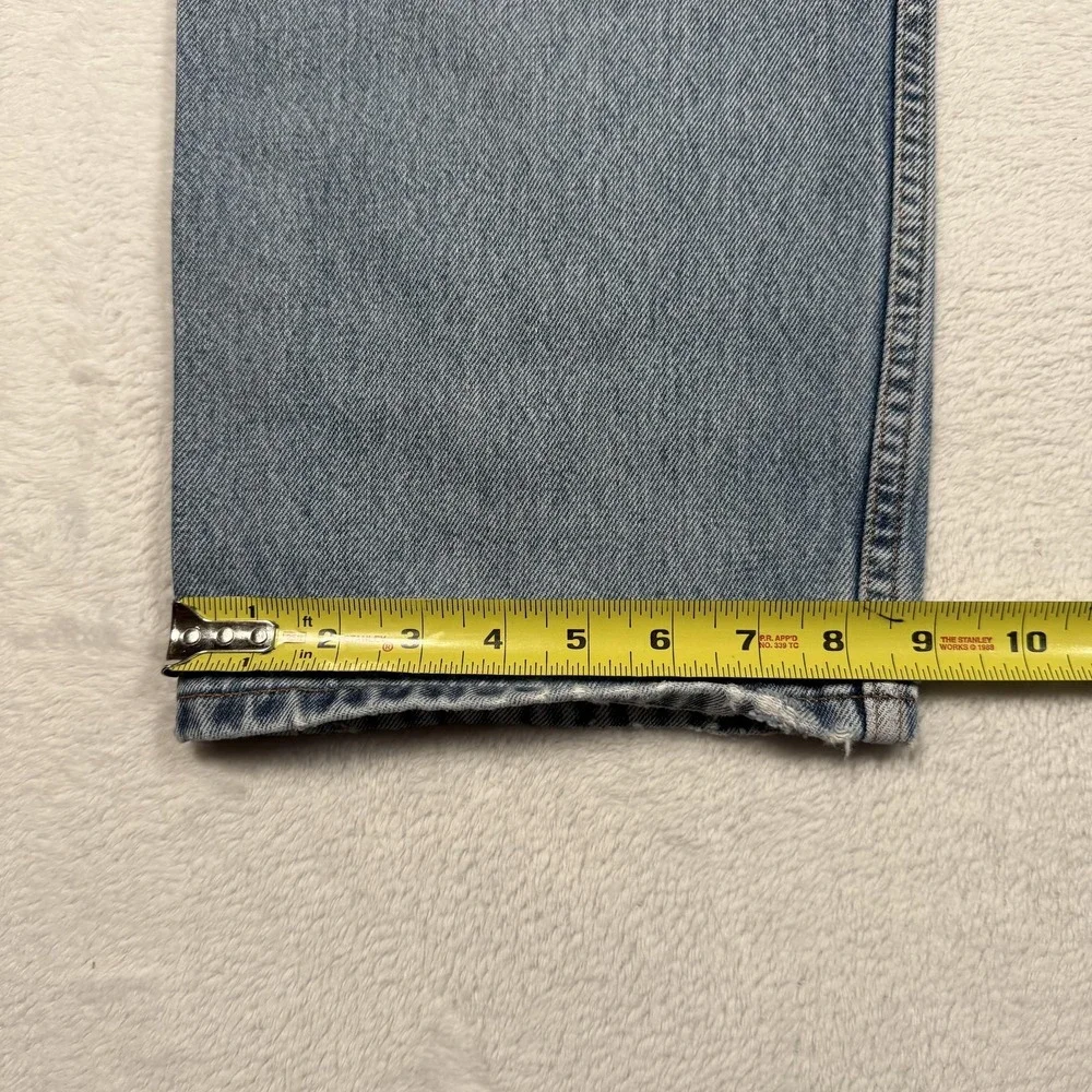 Levis 505 Jeans Mens 40x30 Blue Regular Fit Medium Wash Denim Vintage‎ 98 USA